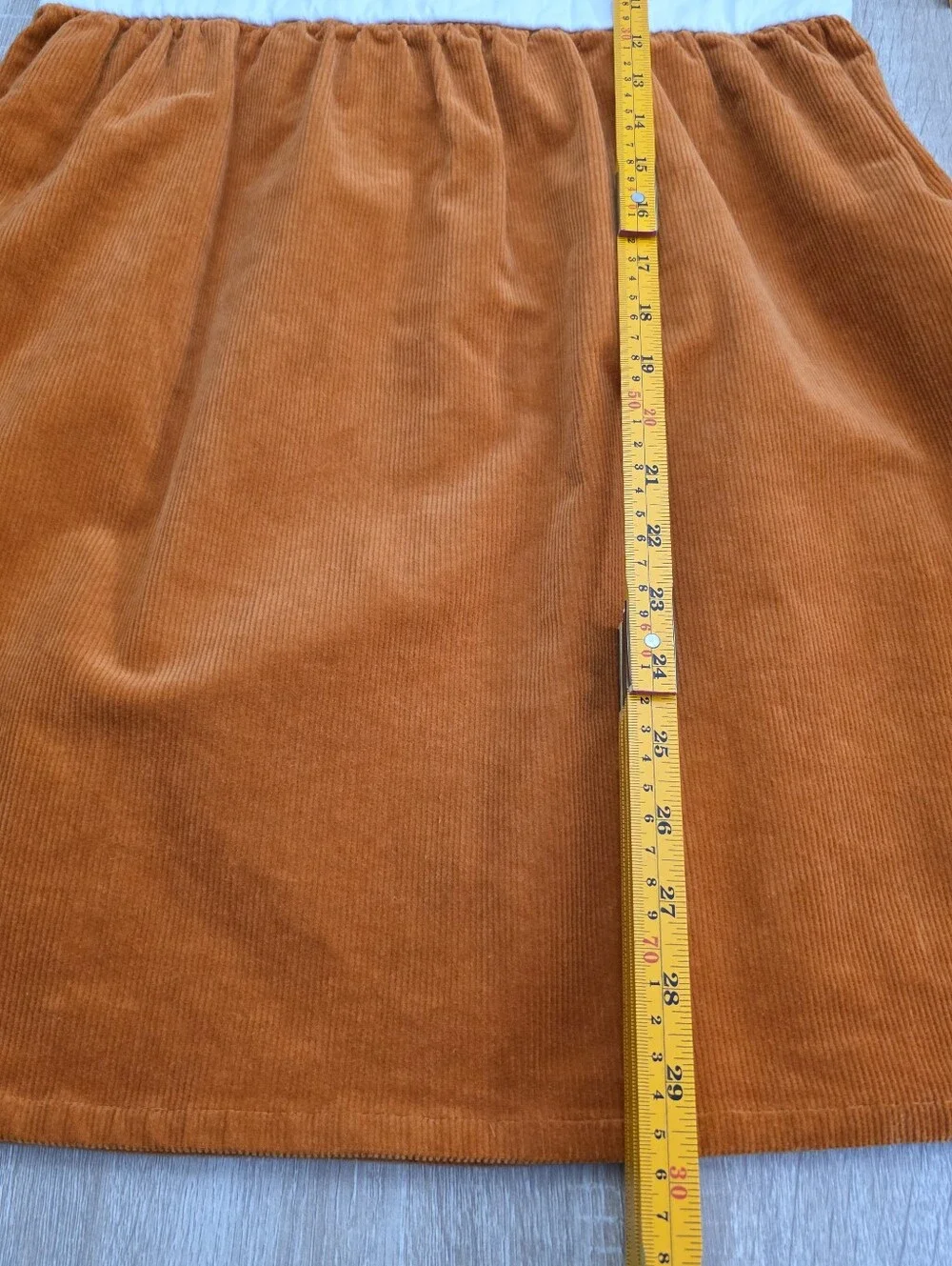 Gymboree Girls' Fox Corduroy Pinafore Overall Jumper Dress Size 12 NEW with Tags